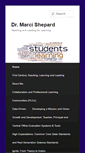 Mobile Screenshot of marcishepard.org